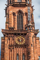 Marking Time and Light: The Clock and Stained Glass of St. Bernhard Church in Karlsruhe, Germany,...