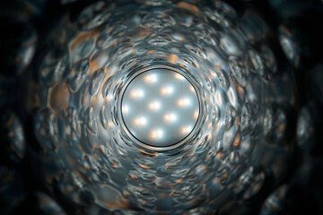 Tunnel of light