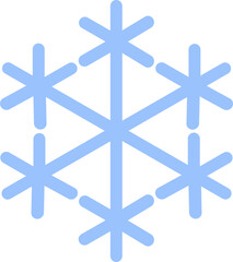 snow crystal icon
