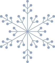 snow crystal icon
