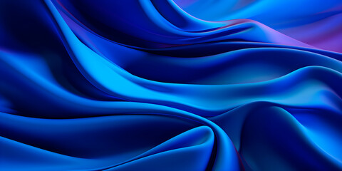 Beautiful silk flowing swirl navy blue.
