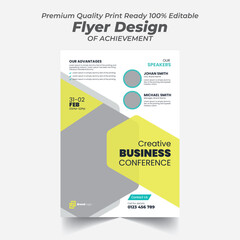 Creative Corporate Flyer Design Template 