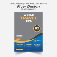 Travel Flyer Design Template