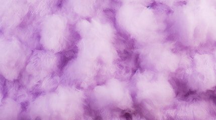 Violet cotton candy background. Candy floss texture. Generative AI