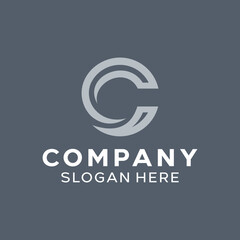 Letter C Simple Monogram Logo