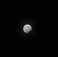 Eclipse de luna el 28 de octubre de 2023, desde Valencia