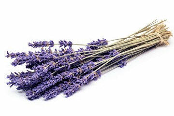 Brittle Dried lavender. Aroma herb pile. Generate Ai