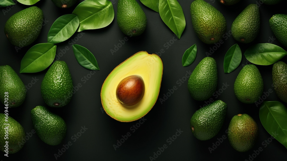 Canvas Prints avocado