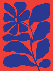 flower vector minimalism style 