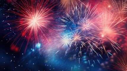 Concept of huge fireworks, a device containing gunpowder and other combustible chemicals that causes a spectacular explosion when ignited, used typically for display or in a celebrations