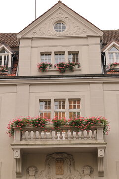 Historisches Geb&auml;ude in der Altstadt von Sendenhorst im M&uuml;nsterland