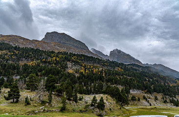 Fototapeta premium Landsacpes of the pyrenees
