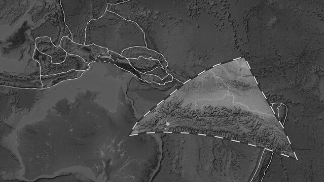 Maoke plate extracted. Patterson Cylindrical. Grayscale