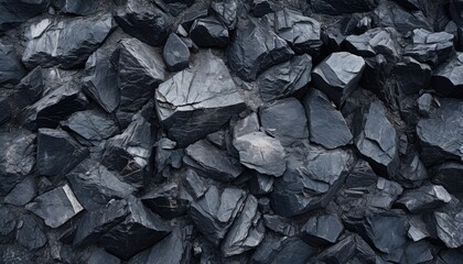 coal   sedimentary rock texture background 
