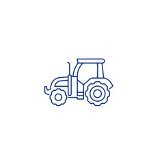 Construction vehicles and Agricultural machinery icons vector