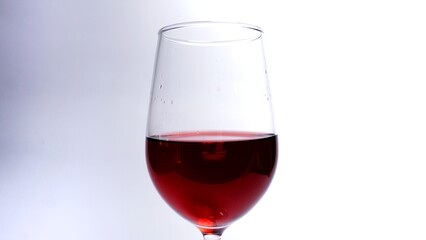 glass of red wine