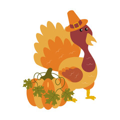 Happy Thanksgiving Day Collection For Templet Element Design