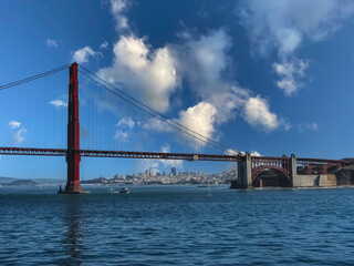  San Francisco and Golden Gate Bridge