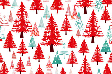christmas trees pattern