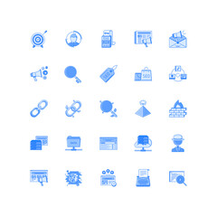 seo icon set