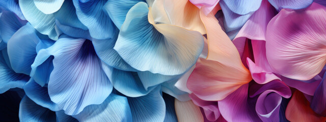 Vibrant blooms and meticulous petal. - obrazy, fototapety, plakaty