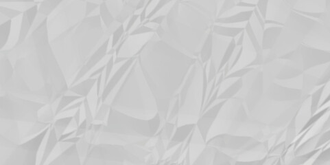 White fabric background. white crumpled paper background texture pattern overlay. wrinkled high resolution arts craft and  Seamless white crumpled paper.