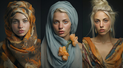 Portraits that challenge stereotypes and celebrate the unique qualities of each individual