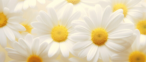 Fototapeta premium Stunning macro of a daisy,.