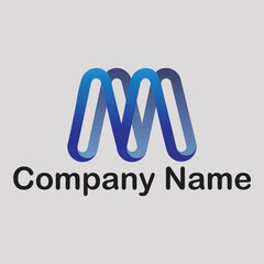 Letter M logo icon design template elements Letter M Logo. M letter design vector with