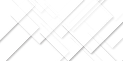 Seamless modern white and gray color technology triangle cube concept geometric line. white modern abstraction pattern design. diamond and triangle shapes layered. have space for text.