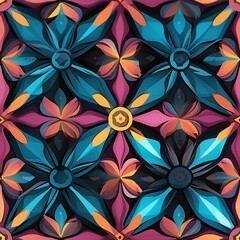 Fototapeta premium Precise Kaleidoscope Precision Pattern