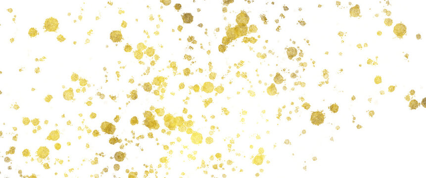 Golden splashes on transparent back ground, gold flakes, drop clipart clip art	transparent background