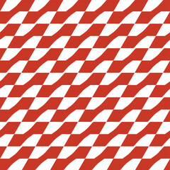 Red speed flag seamless pattern background