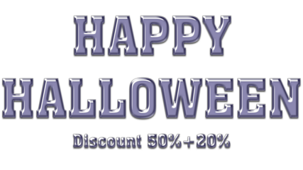 glass text happy halloween. happy sale. png transparent. glass, text promotion. text promote