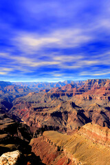 Cloudy Day At The Grand Canyon Arizona