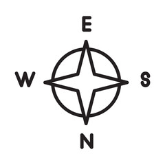 Compass icon design