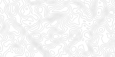 Black and white seamless pattern Abstract background with a wave Topography and geography map grid abstract backdrop. White wave paper curved reliefs abstract topo pattern background.