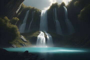 The coolest waterfall on earth.