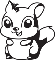 Chipmunk Logo Icon For Tech Business Chipmunk Logo Icon For Startup