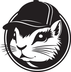 Chipmunk Logo Icon For Musician Chipmunk Logo Icon For Singer