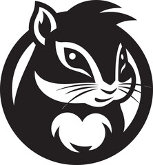 Chipmunk Logo Icon For Performer Chipmunk Logo Icon For Entertainer