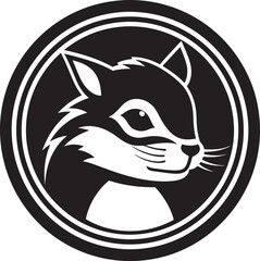 Chipmunk Logo Icon For Creative Professional Professional Chipmunk Logo Design