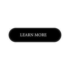  learn more sign icon. learn more text web button