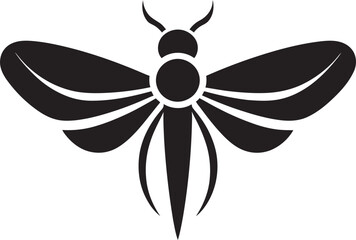 Celestial Wings in Onyx Moonlit Dragonfly Odyssey