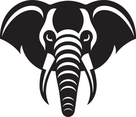 Elephant Vector Logo Icon for a Brand Thats Strong Together Sleek and Powerful Elephant Logo