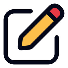 Compose filled line icon