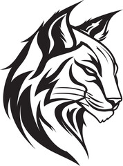 Serenity of the Wild Monochrome Logo Emblem Simplistic Stealth Excellence Black Emblem