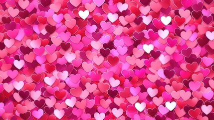 Mini heart element with light and bokeh abstract background.