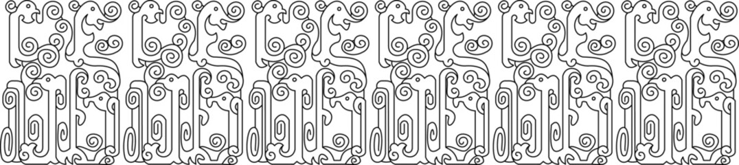 Luxury festive Chinese oriental traditional culture premium classical decoration red gold line art design vector illustration. Covers, greeting cards, logos, packaging, posters, backgrounds -Greeting 