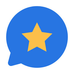 Customer review flat icon